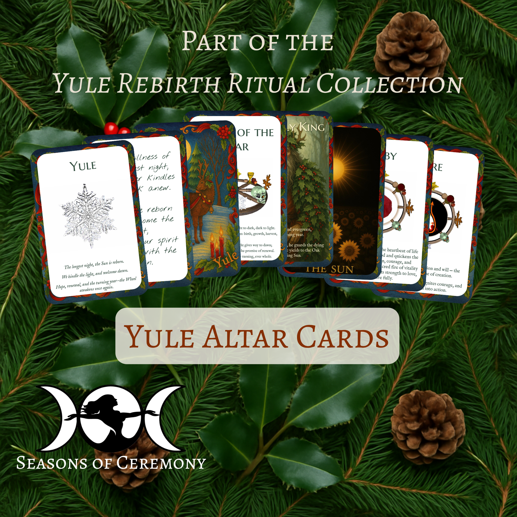 Yule Altar Card Set - Image 5